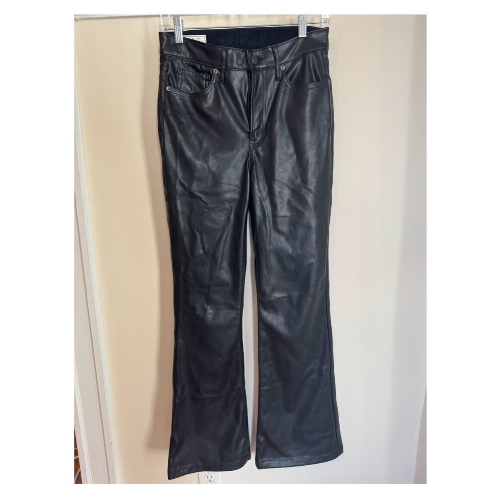 Faux Leather Pants